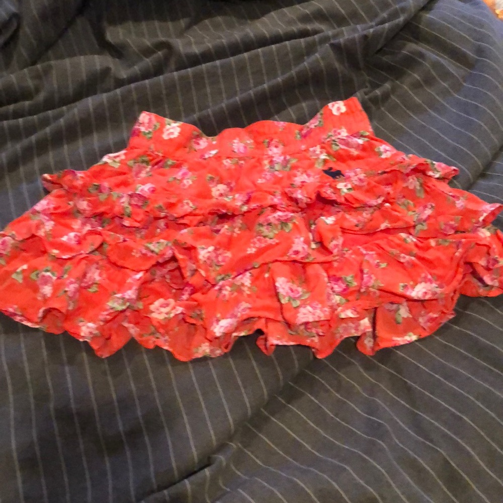 Abercrombie kids ruffle skirt